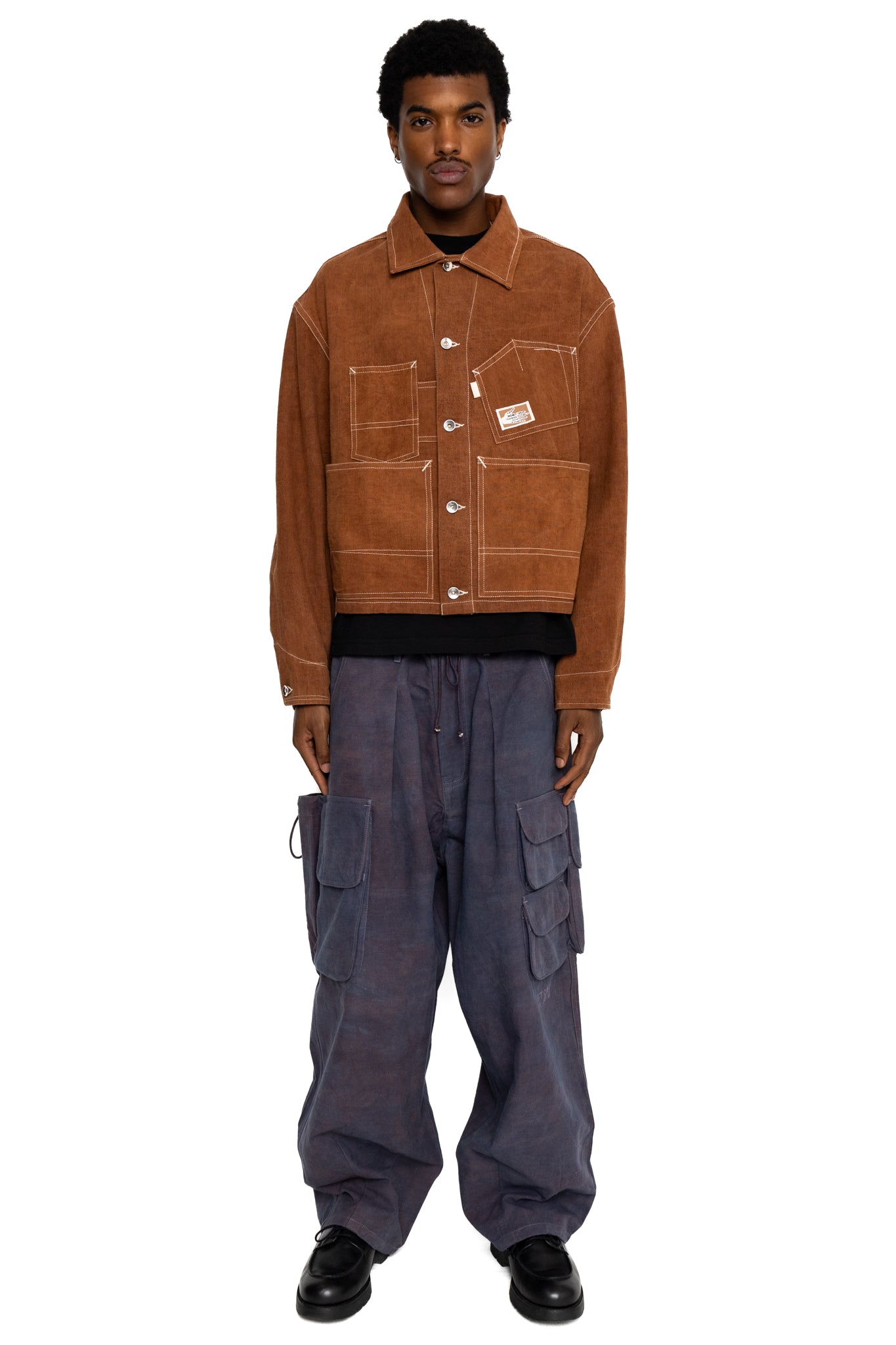 Station Jacket - Brown Wonky-Wear