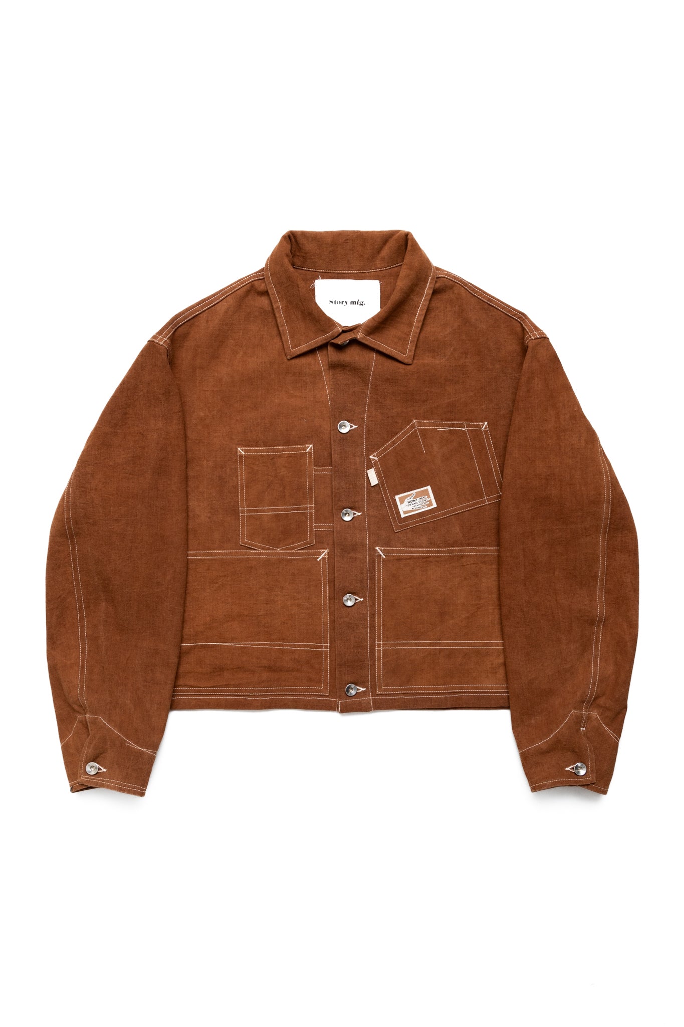 Station Jacket - Brown Wonky-Wear