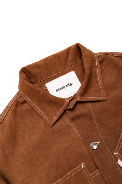 Station Jacket - Brown Wonky-Wear