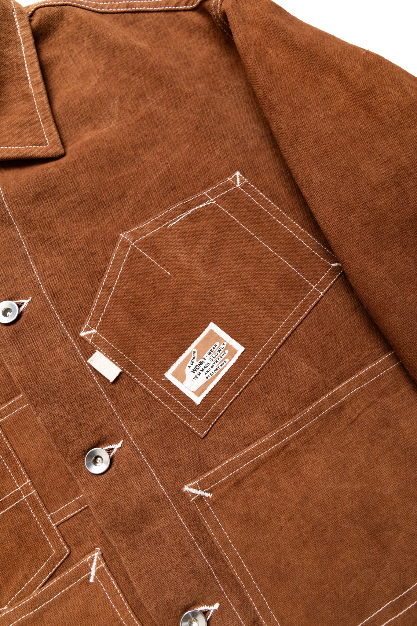 Station Jacket - Brown Wonky-Wear