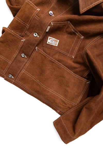 Station Jacket - Brown Wonky-Wear