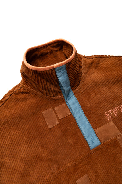 Polite Pullover - Brown Scarecrow Cord