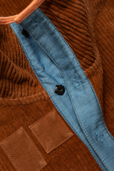 Polite Pullover - Brown Scarecrow Cord