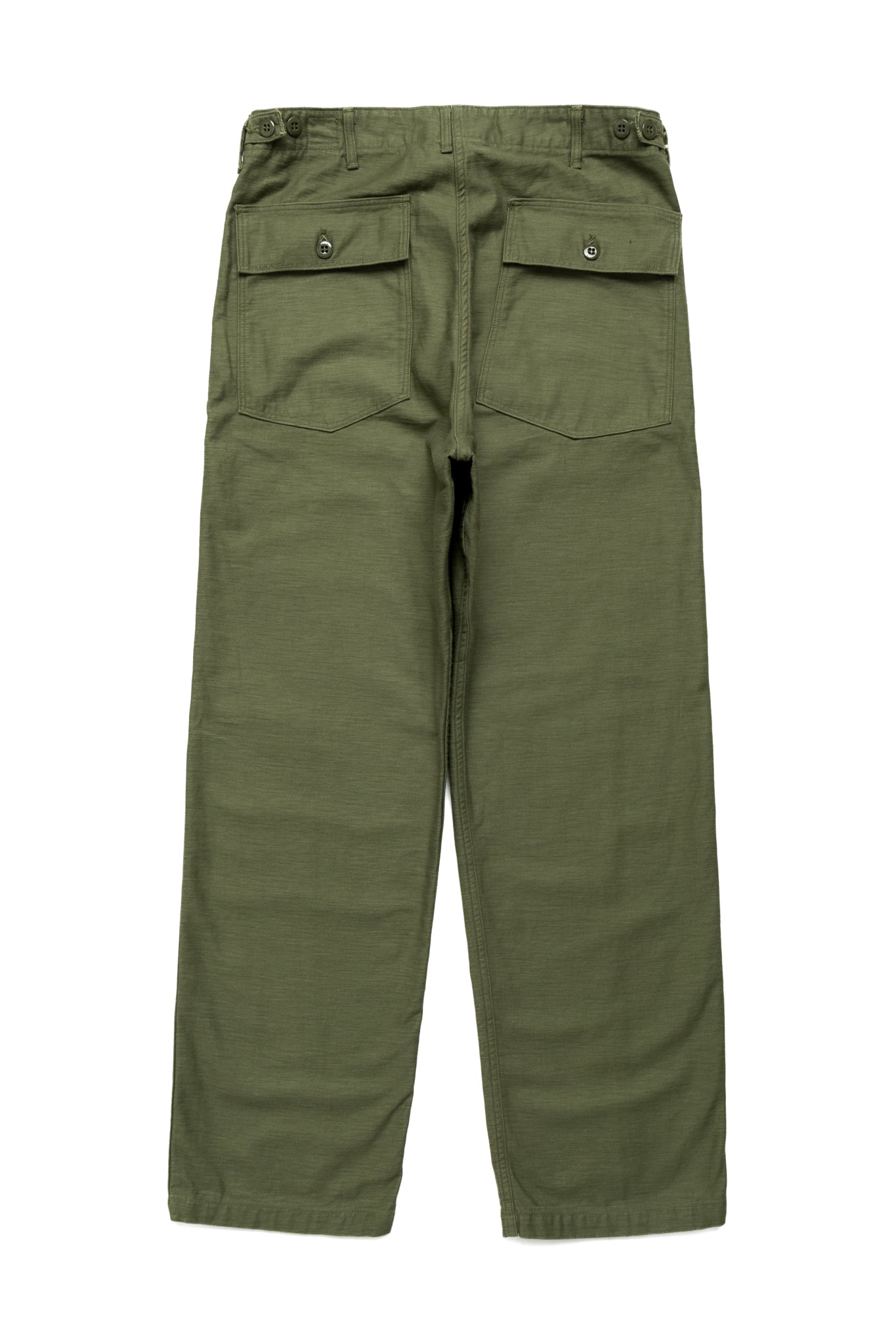 Vintage Fit Fatigue Pants - Dark Olive