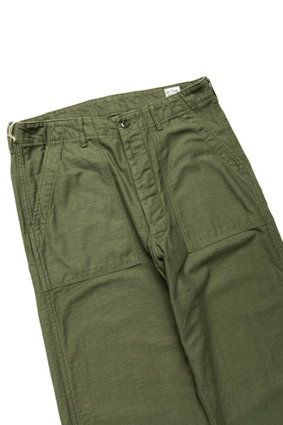 Vintage Fit Fatigue Pants - Dark Olive