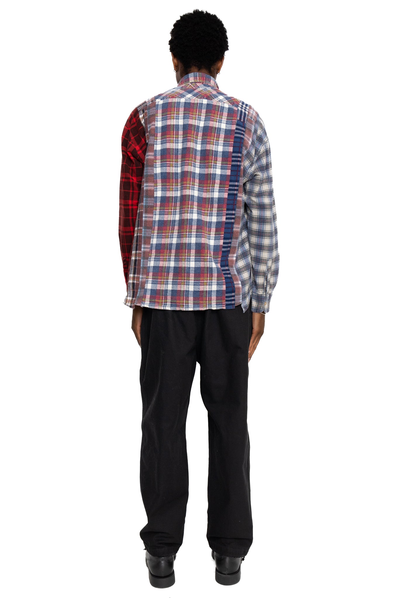 [Rebuild by Needles] Flannel Shirt -> 7 Cuts Shirt - M (2)