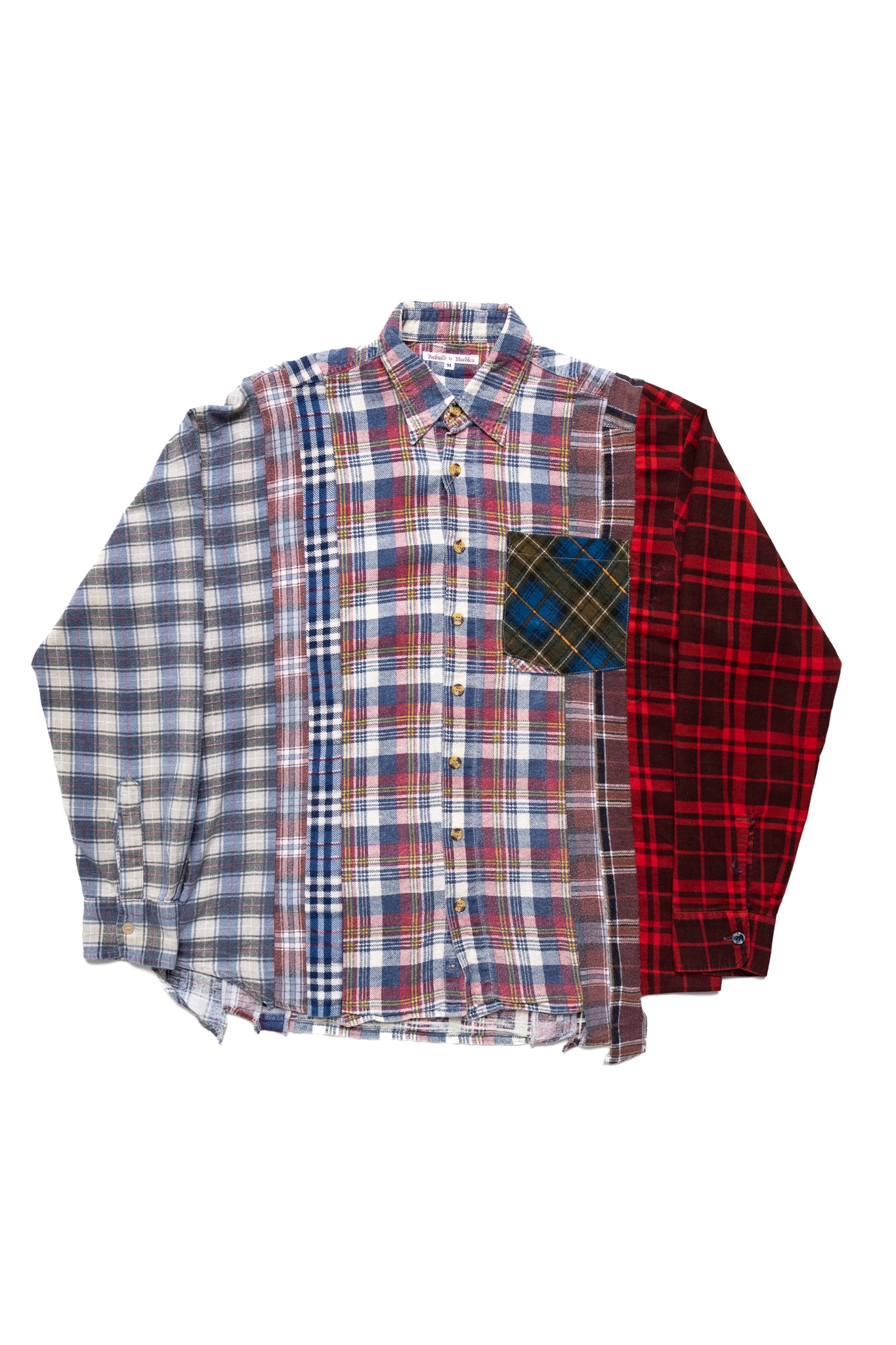 [Rebuild by Needles] Flannel Shirt -> 7 Cuts Shirt - M (2)