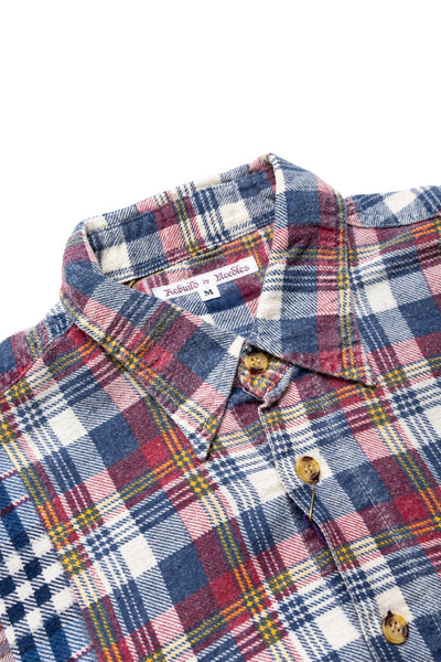 [Rebuild by Needles] Flannel Shirt -> 7 Cuts Shirt - M (2)