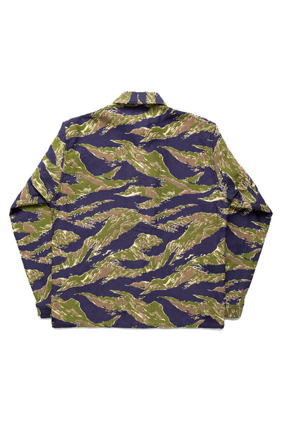 Mil SHT-JAC Tiger Stripe Jacquard