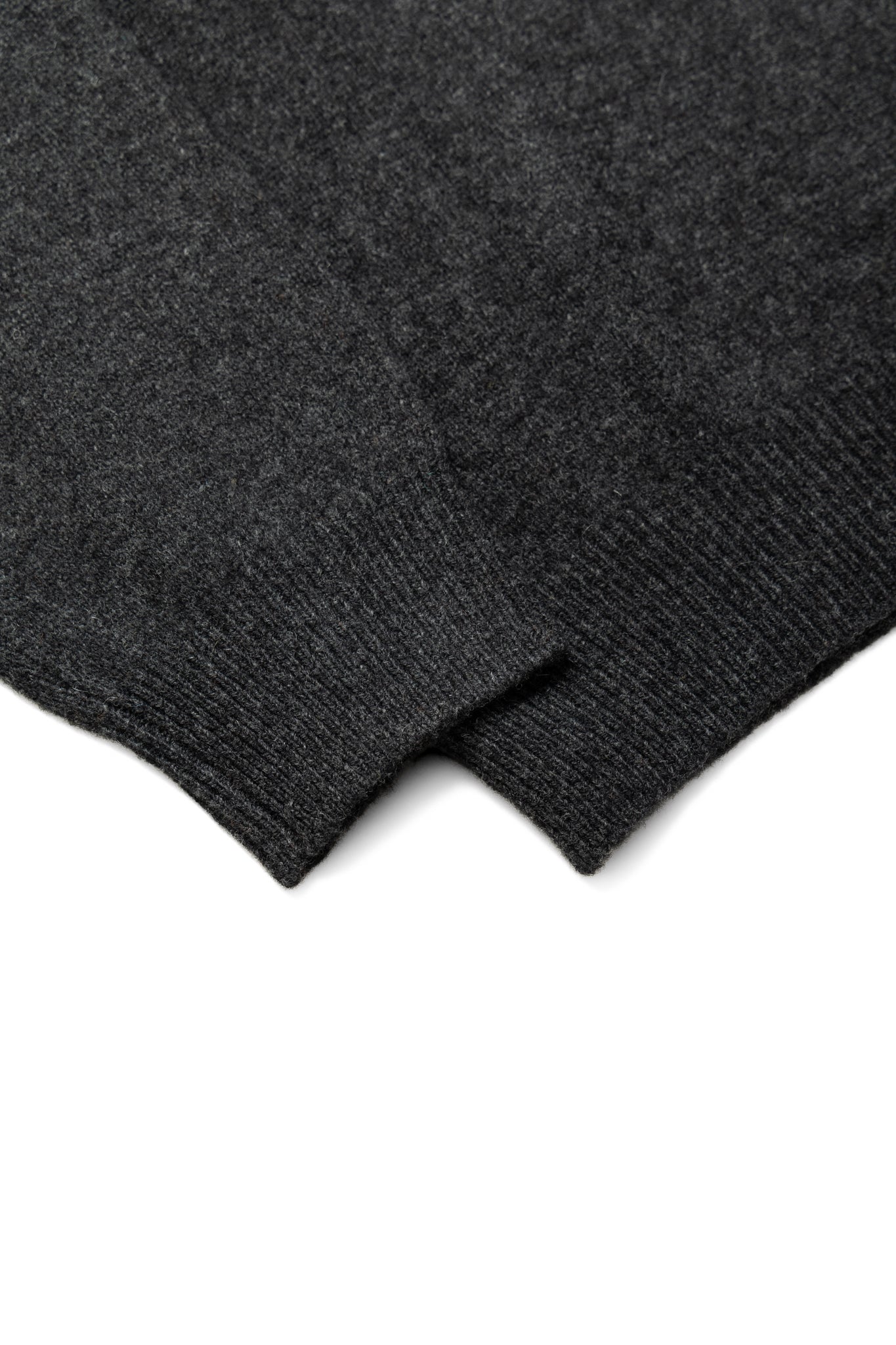 Knit Polo 9G - Charcoal