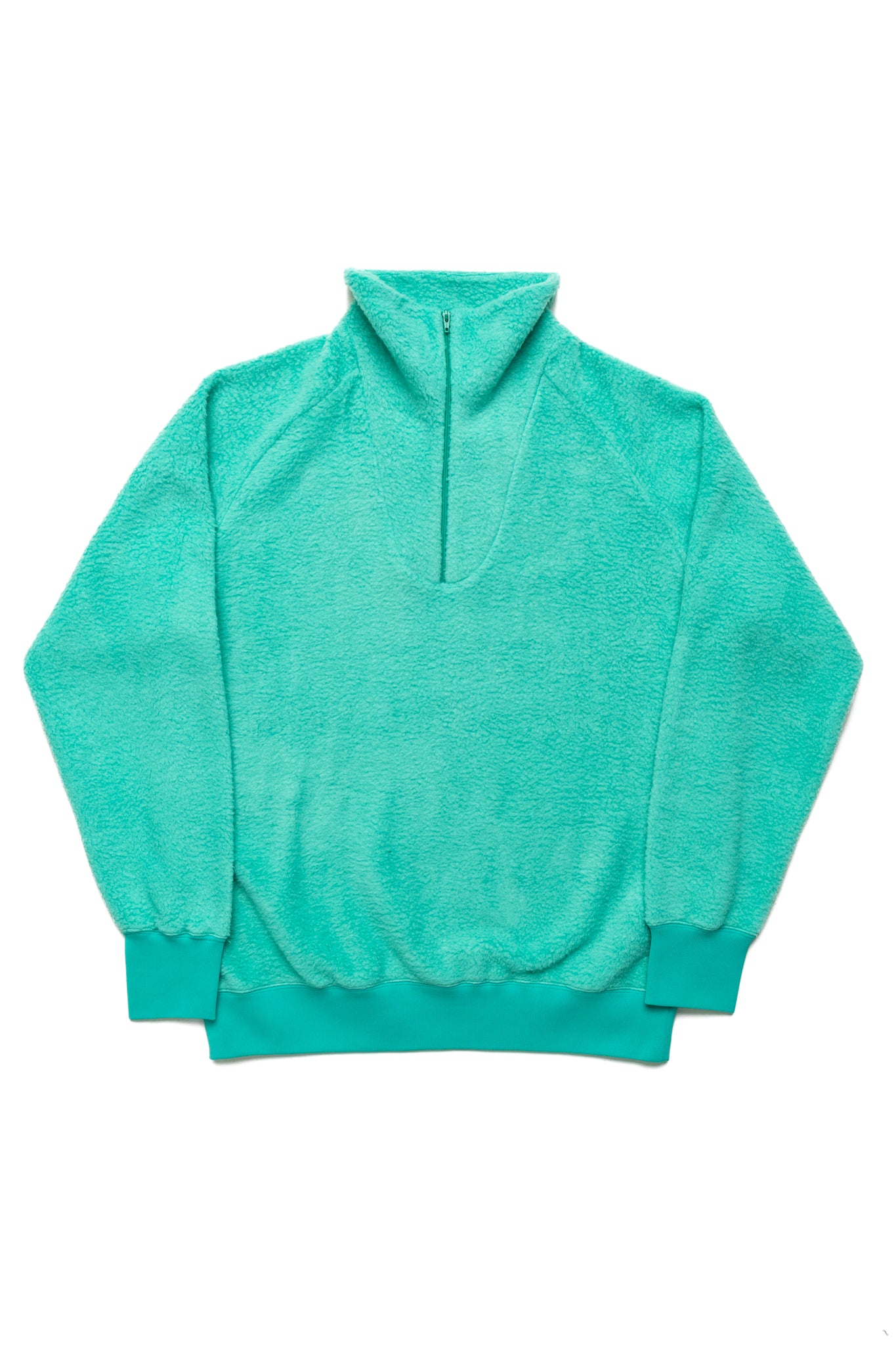 Mil Half Zip Fleece - Mint Green