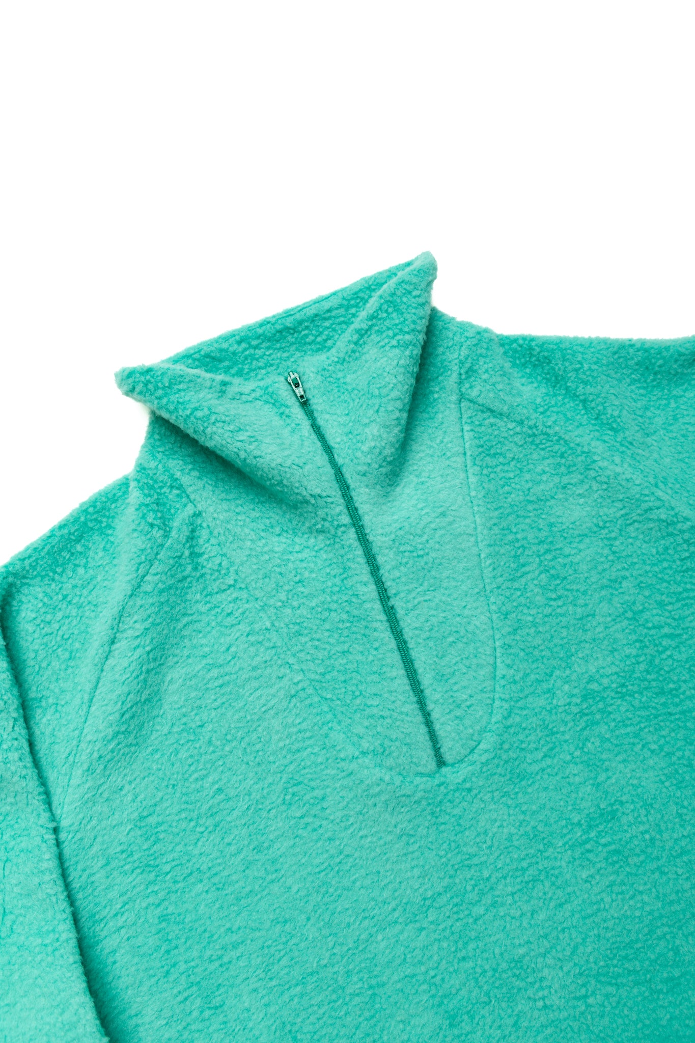 Mil Half Zip Fleece - Mint Green