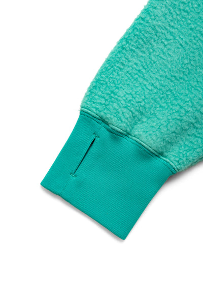 Mil Half Zip Fleece - Mint Green