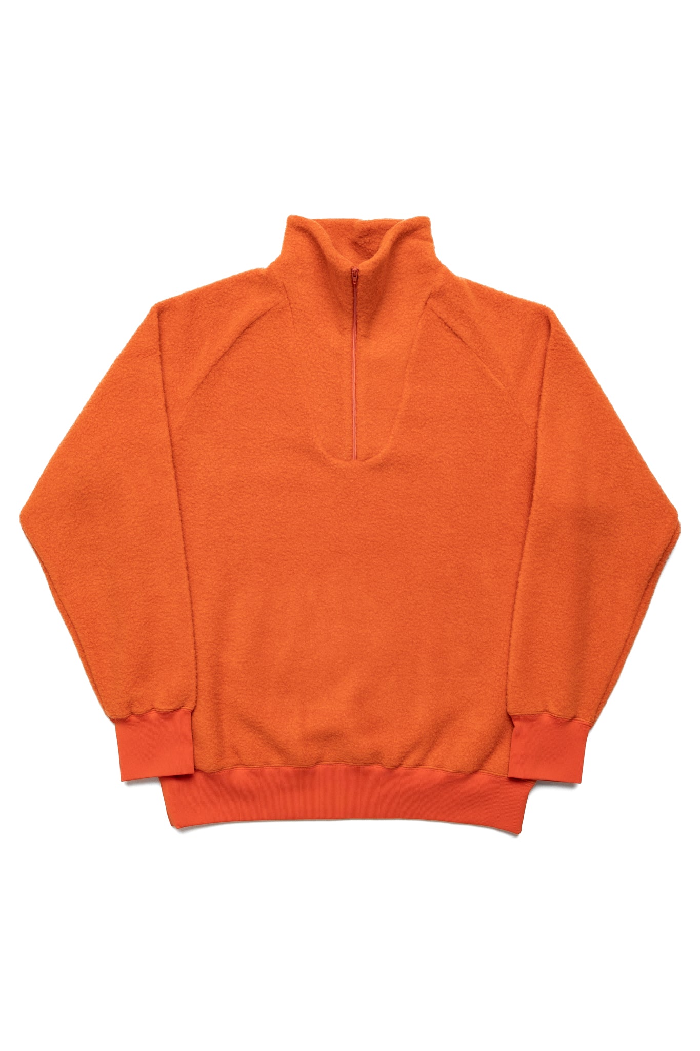 Mil Half Zip Fleece - Orange