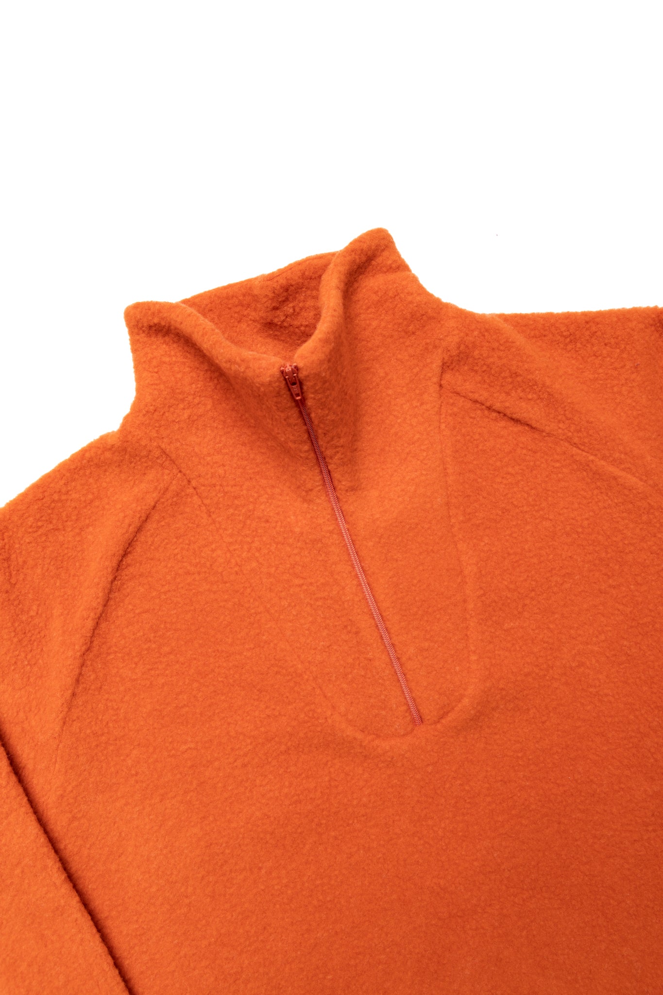 Mil Half Zip Fleece - Orange