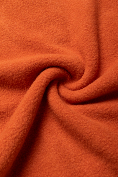 Mil Half Zip Fleece - Orange