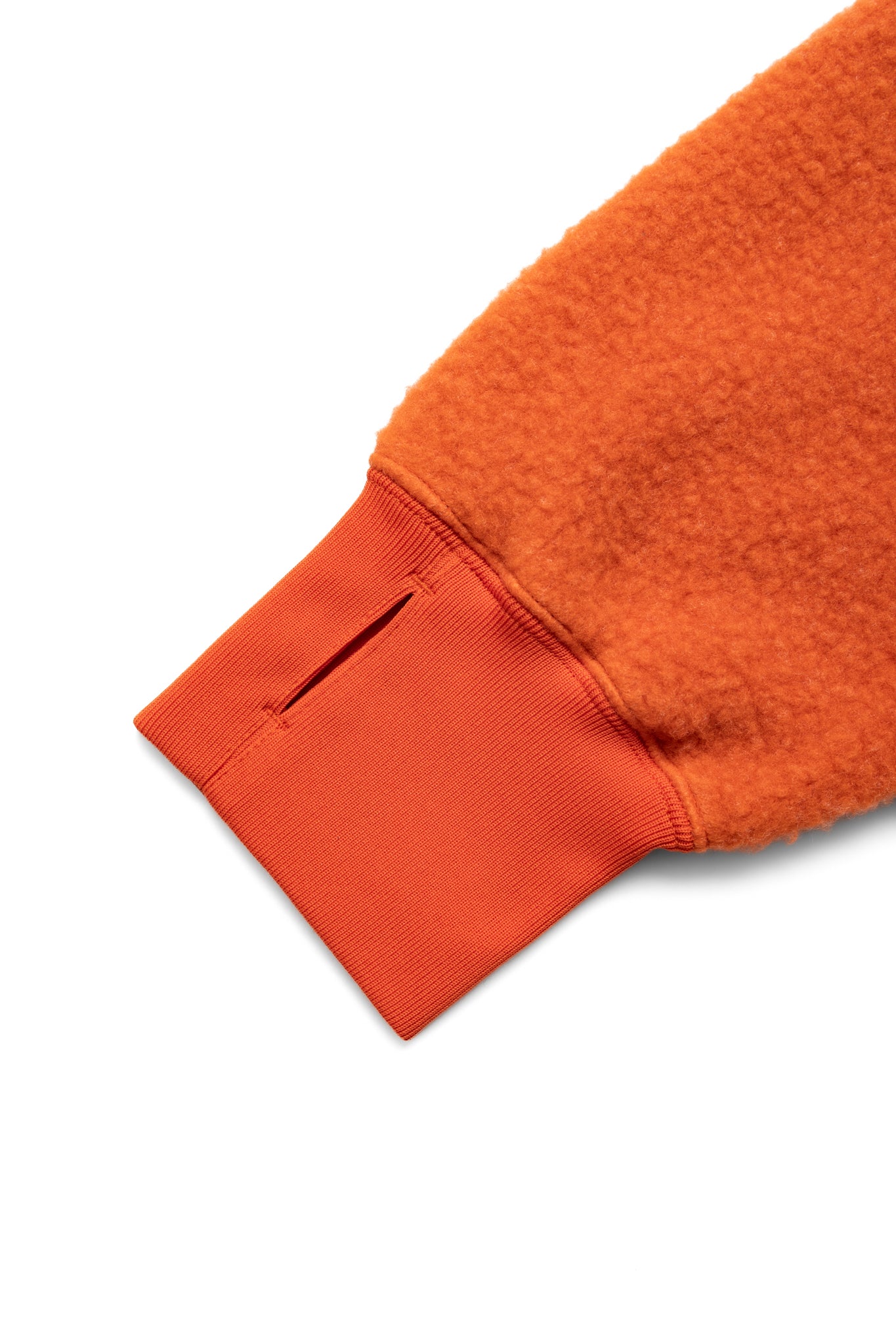 Mil Half Zip Fleece - Orange