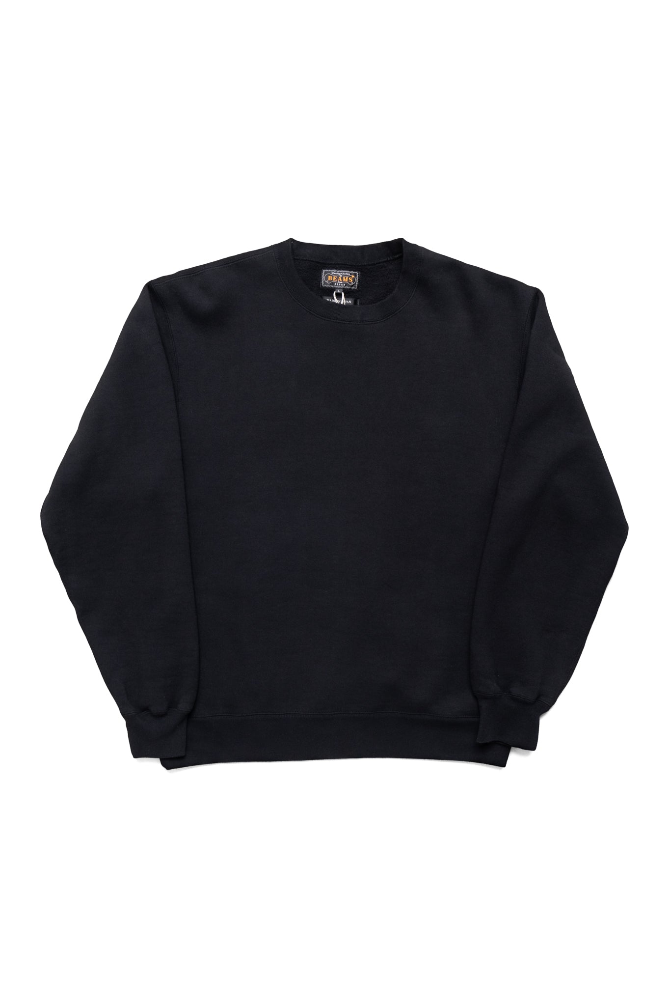 Sweat Crew Raised Back - Black