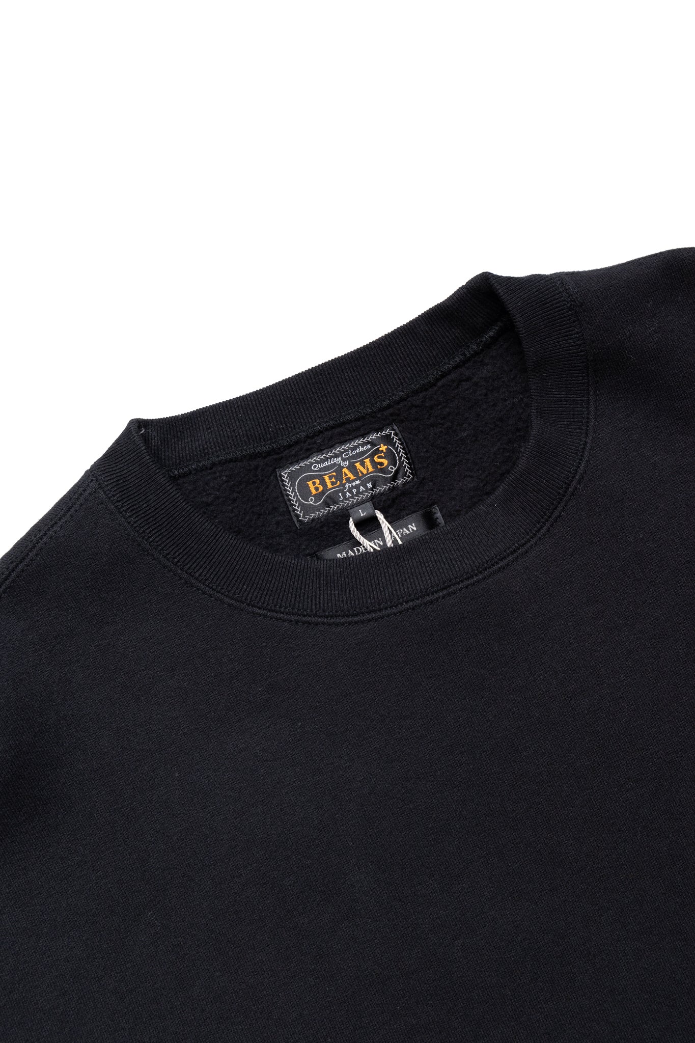 Sweat Crew Raised Back - Black