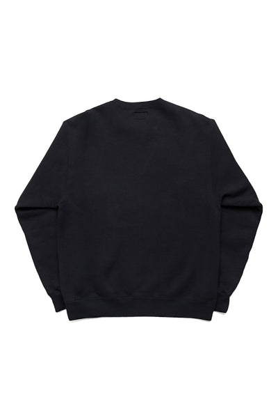 Sweat Crew Raised Back - Black