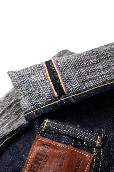 288-ONI Kasuri Regular Straight 17oz ONI Kasuri Denim