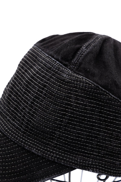 11.5oz BLKxBLK Denim THE OLD MAN AND THE SEA Cap