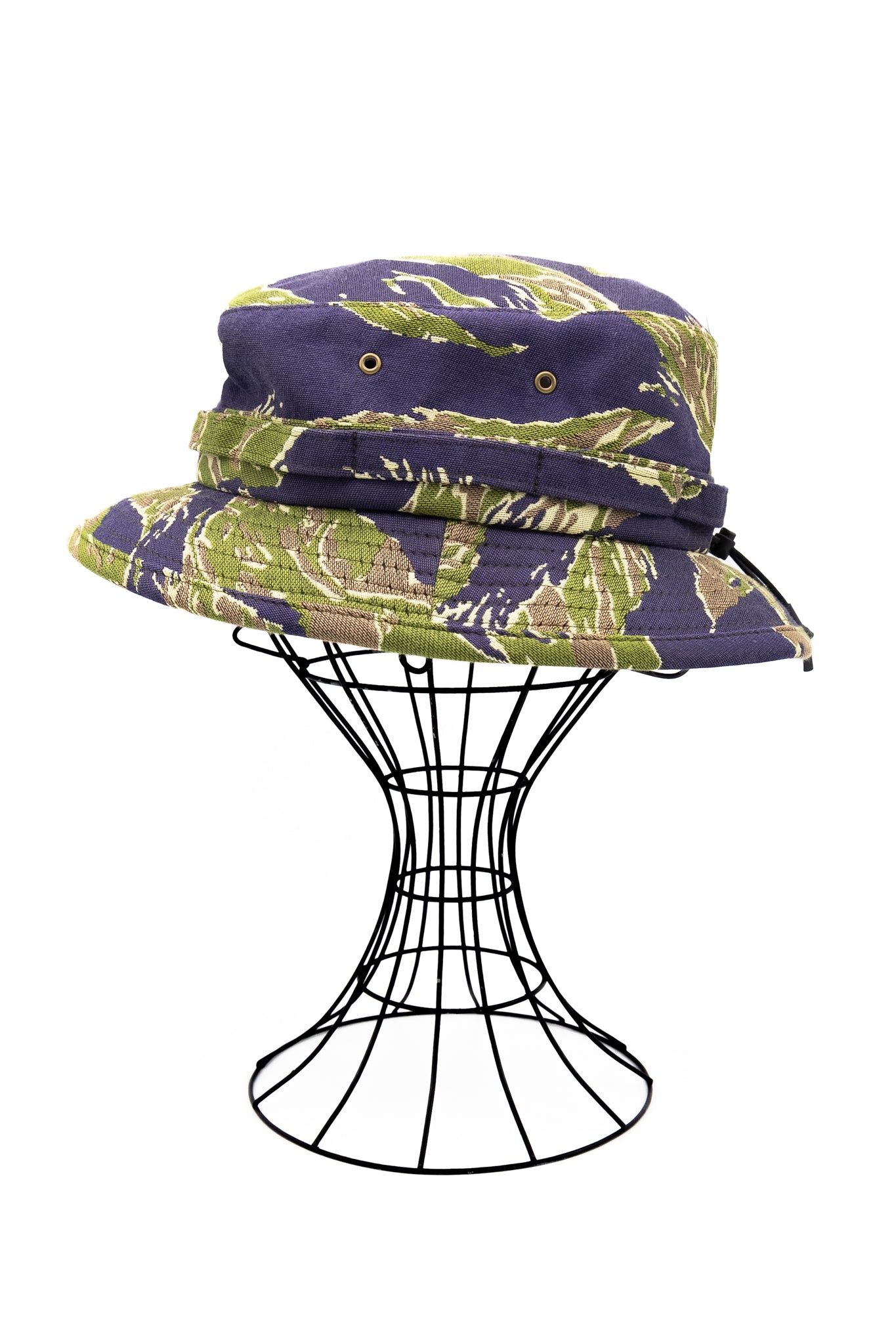 Jungle Hat Tiger Stripe Jacquard