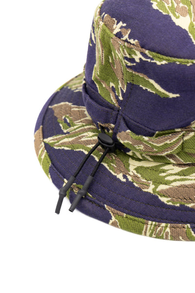 Jungle Hat Tiger Stripe Jacquard