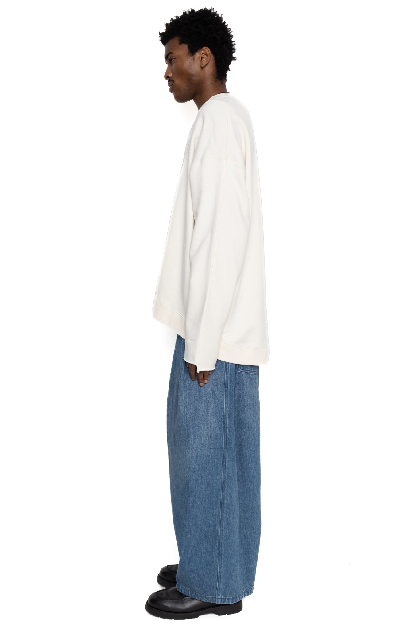 Circular Pants Denim - Faded Indigo (Blue in Green Exclusive)