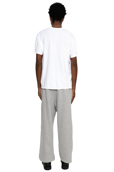 Cropped Relaxed Pant Vintage Heavyweight Fleece - Heather Grey