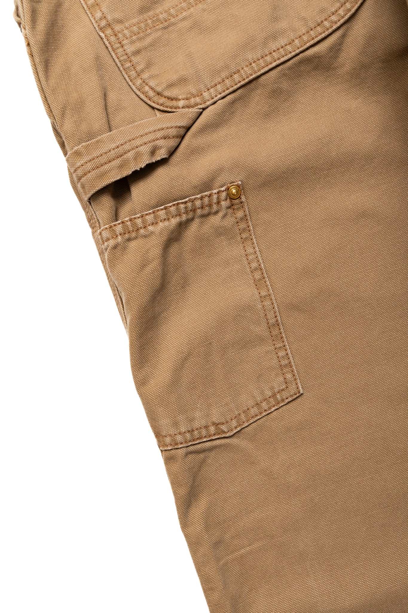 Dad's Fit Painter Pants - Brown