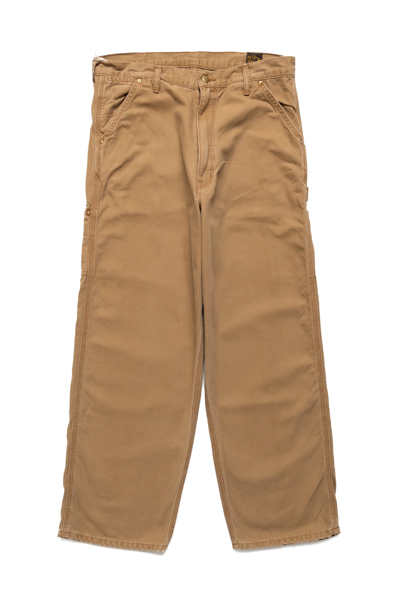 Dad's Fit Painter Pants - Brown