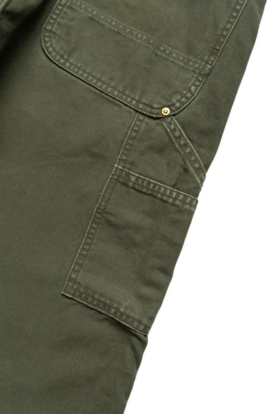 Dad's Fit Painter Pants - Army Green