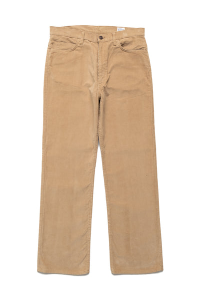 Shoe Cut Jeans Corduroy - Beige