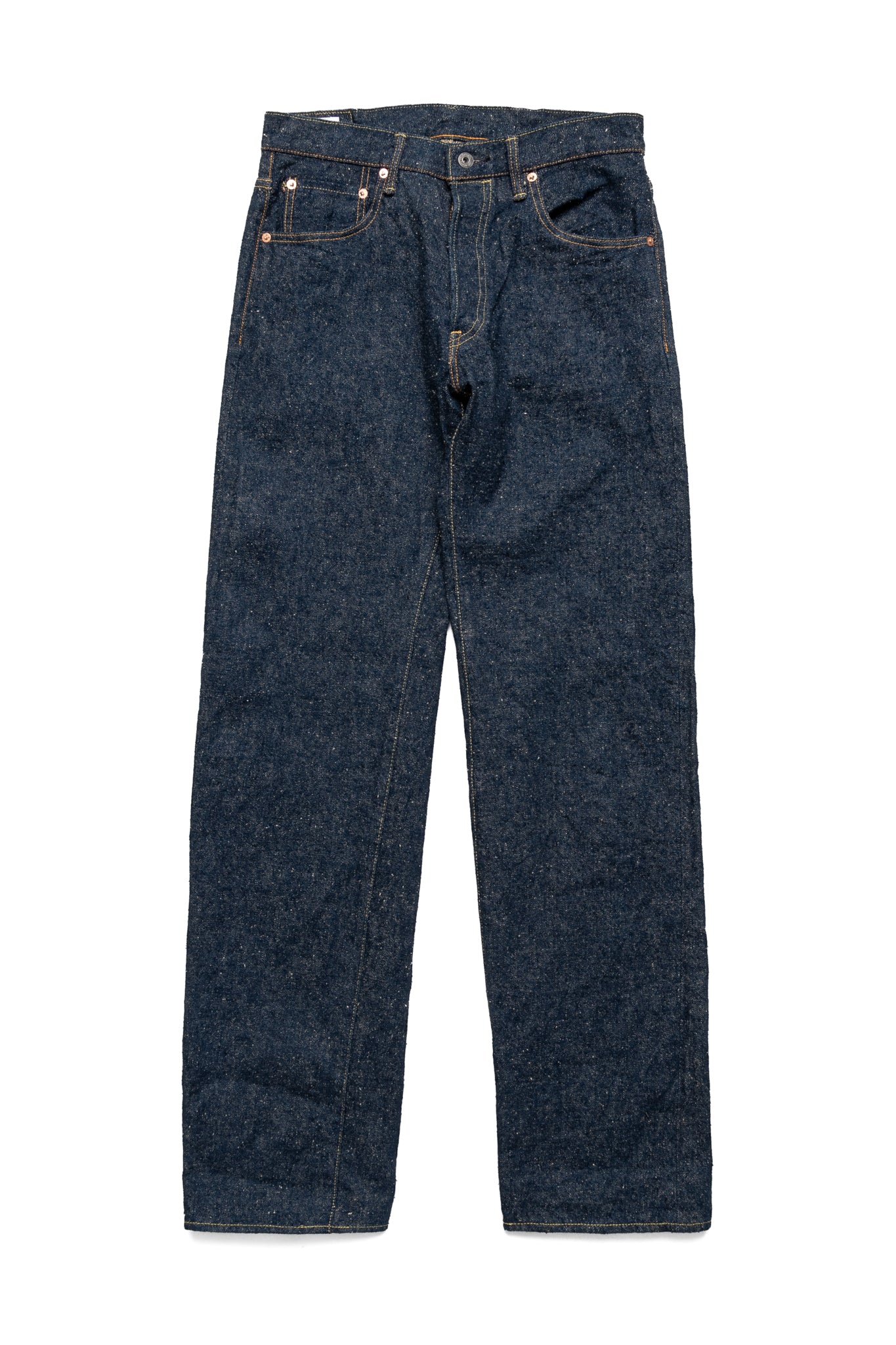 266-CCD-Kabuki 15oz Crushed Concrete Denim Kabuki Selvedge Relax Straight