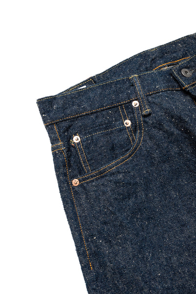 266-CCD-Kabuki 15oz Crushed Concrete Denim Kabuki Selvedge Relax Straight