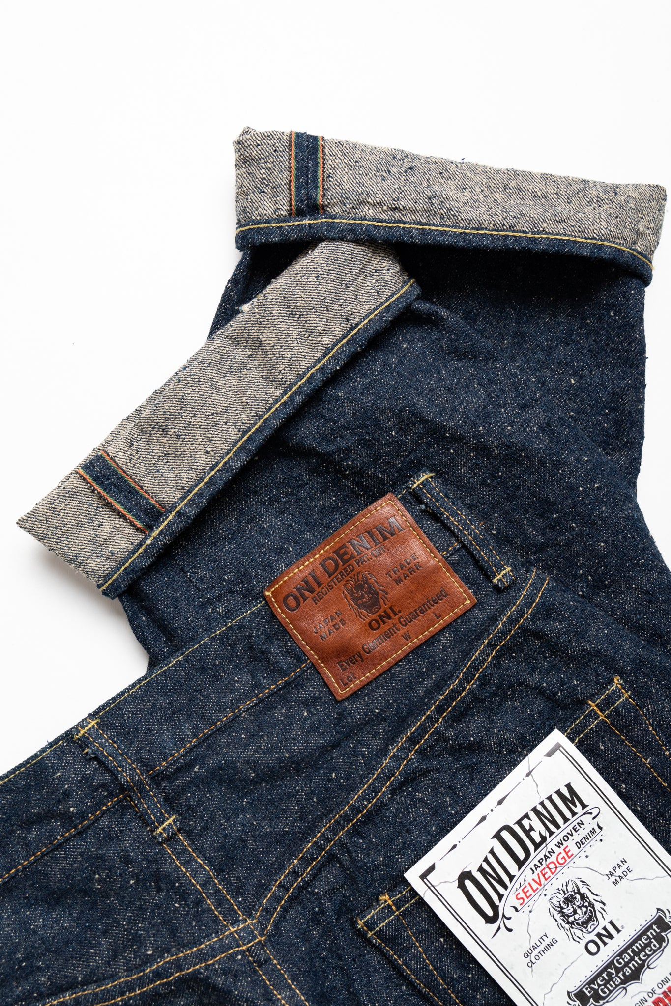 266-CCD-Kabuki 15oz Crushed Concrete Denim Kabuki Selvedge Relax Straight