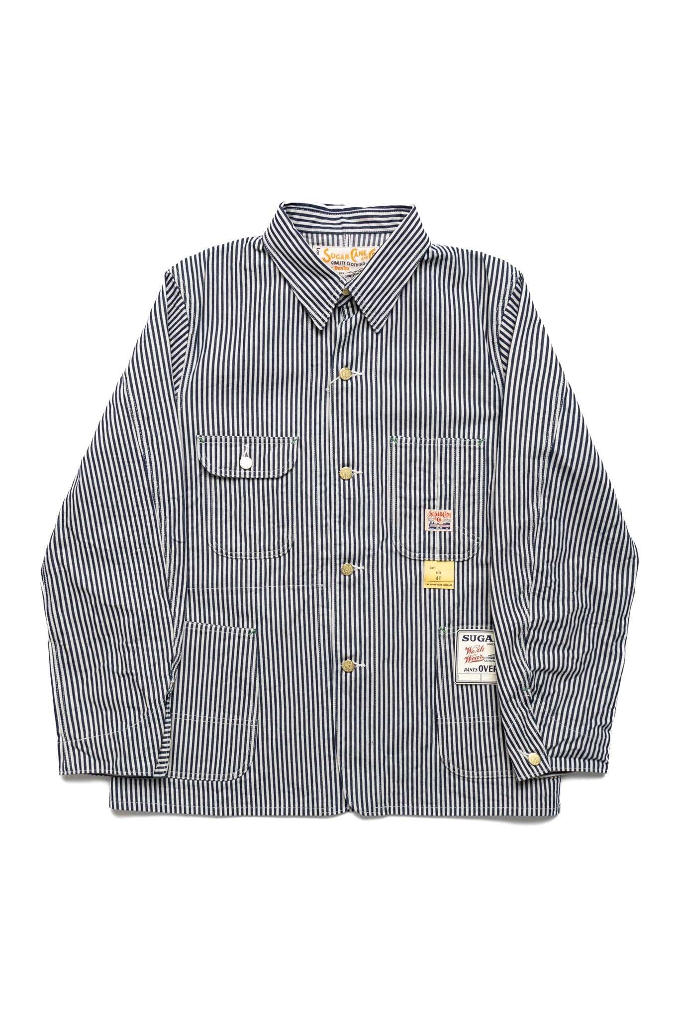 11oz Hickory Stripe Work Coat