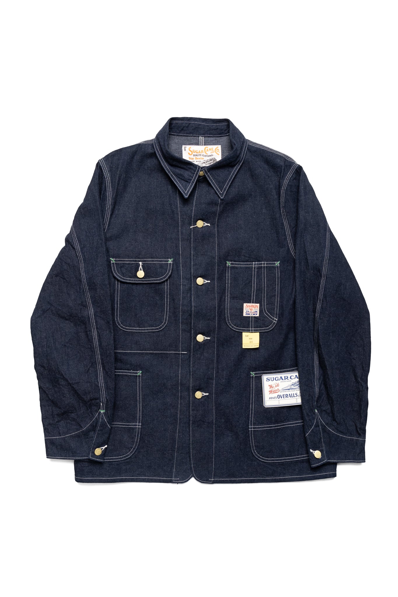 11oz Blue Denim Work Coat