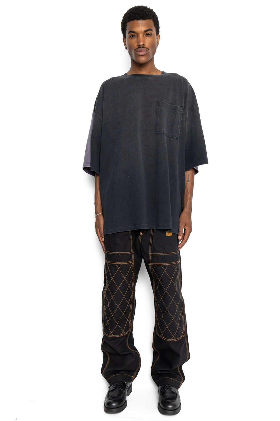 Light Canvas LUMBER Pants - Black