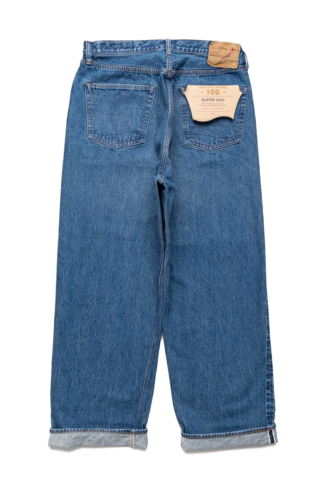 Super Dad Jeans 66 Standard Denim - 2 Year Wash (Blue in Green Exclusive)