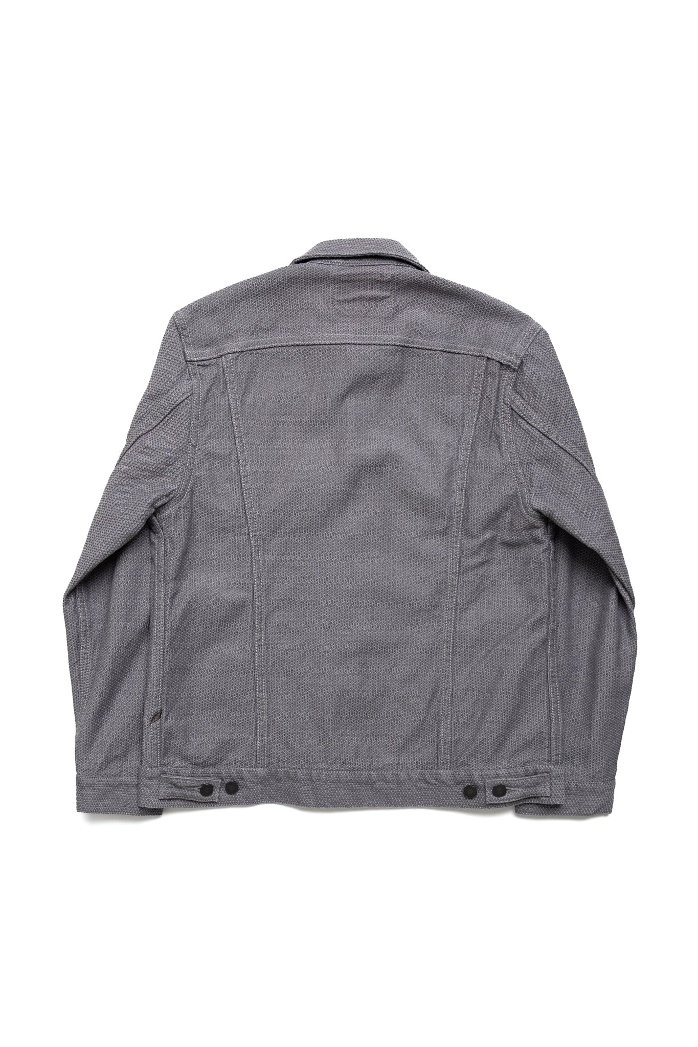 Sashiko Type 3 Jacket - Heather Grey x Black