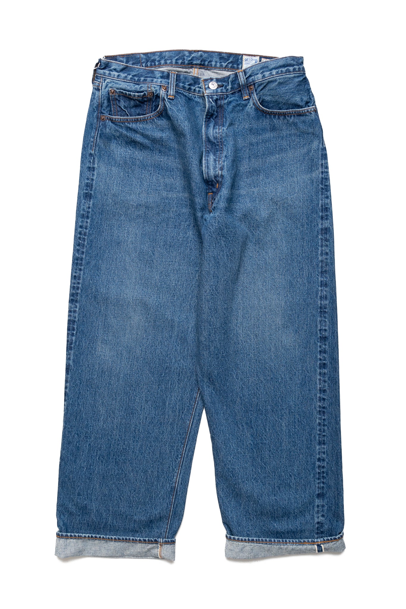 Super Dad Jeans 66 Standard Denim - 2 Year Wash (Blue in Green Exclusive)