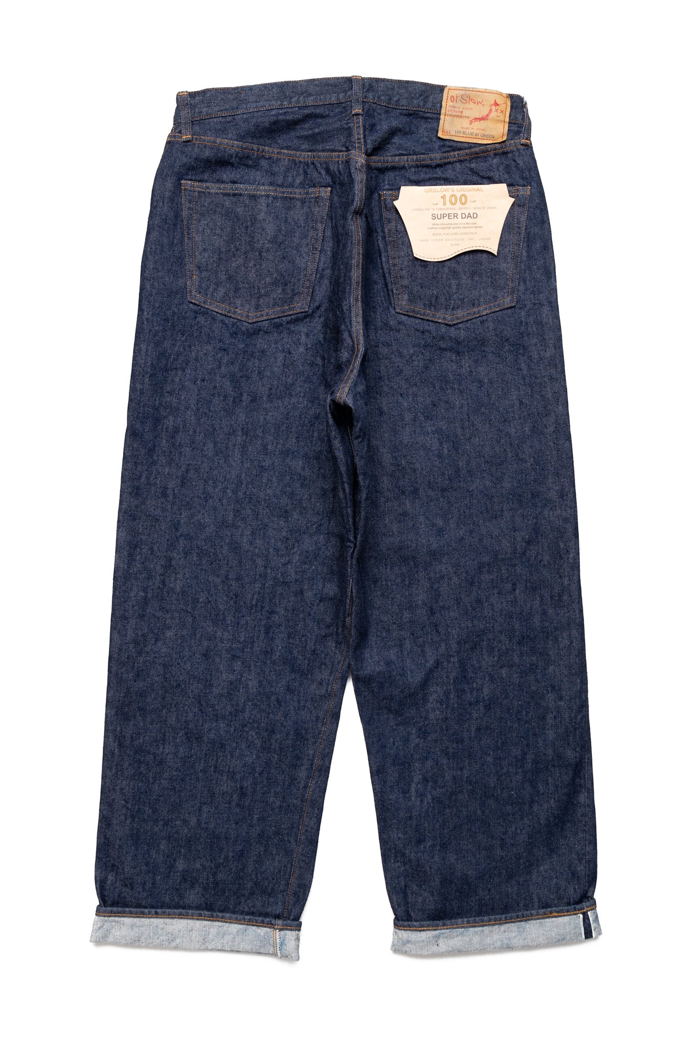 Super Dad Jeans 66 Standard Denim - One Wash (Blue in Green Exclusive)