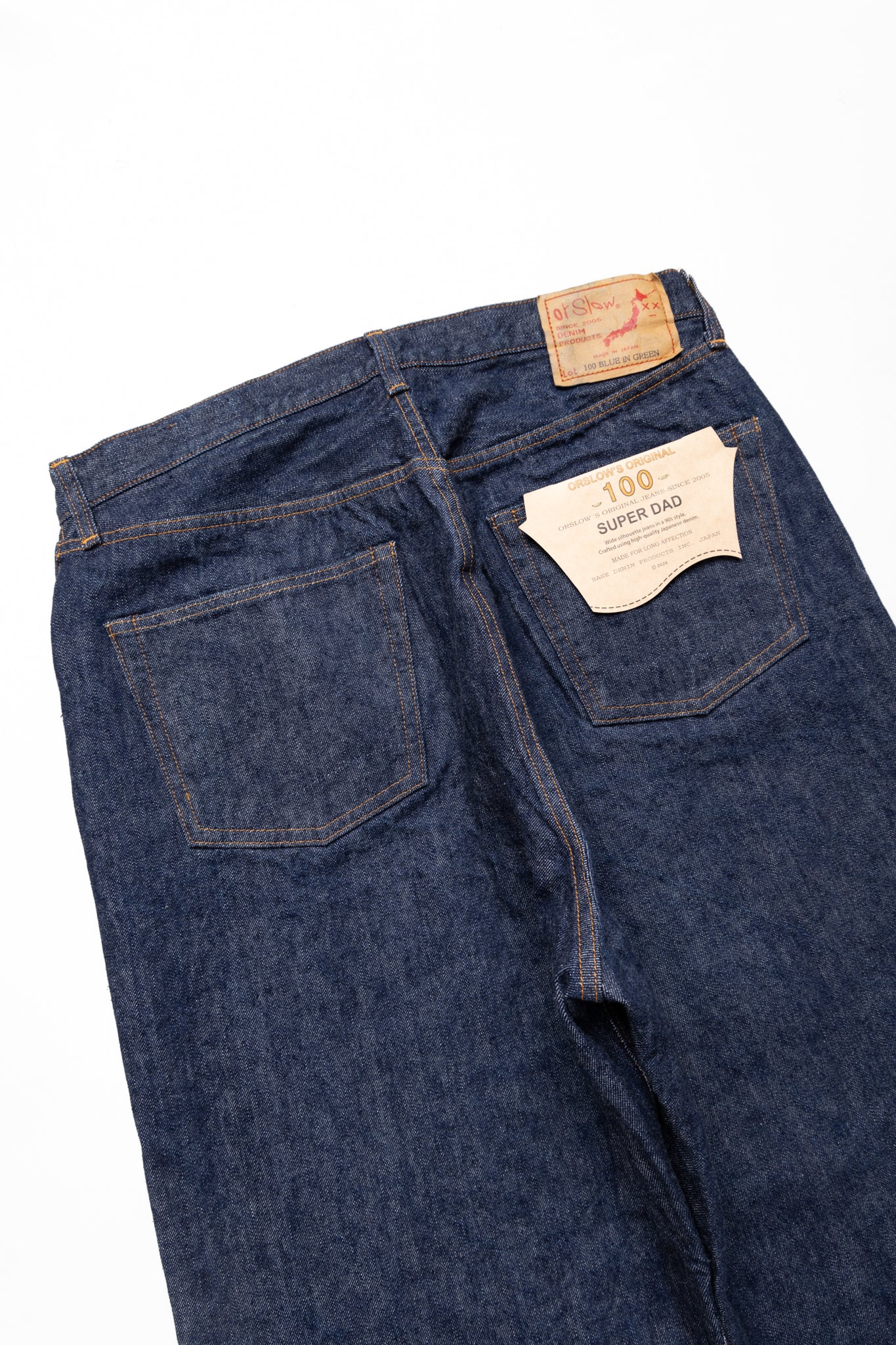 Super Dad Jeans 66 Standard Denim - One Wash (Blue in Green Exclusive)