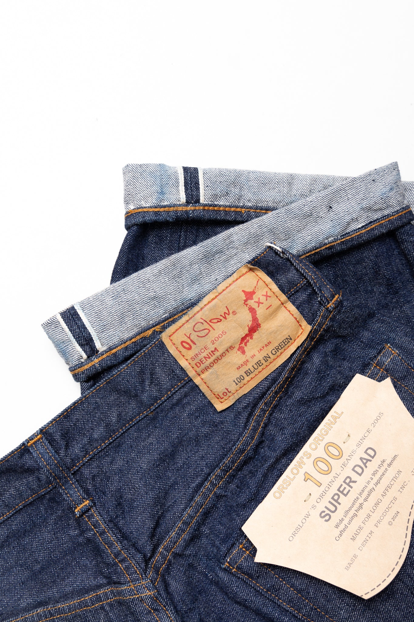 Super Dad Jeans 66 Standard Denim - One Wash (Blue in Green Exclusive)