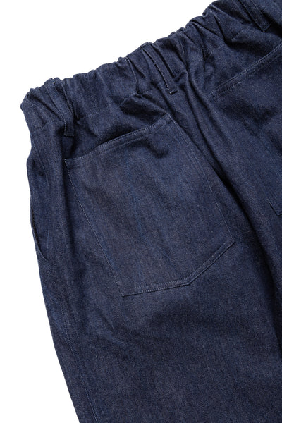 Circular Pants Denim One Wash - Indigo