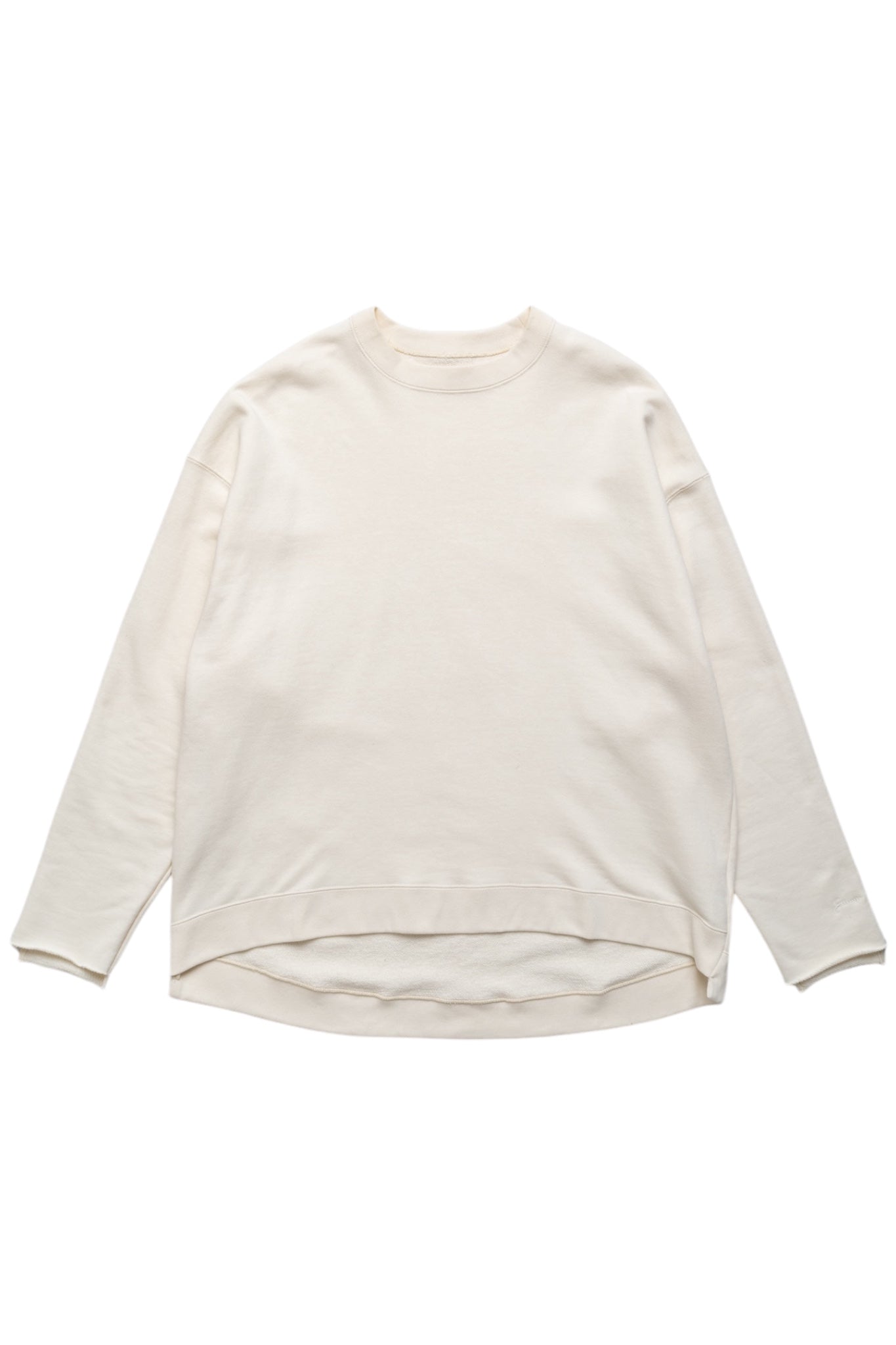 French Terry Crewneck - Ivory