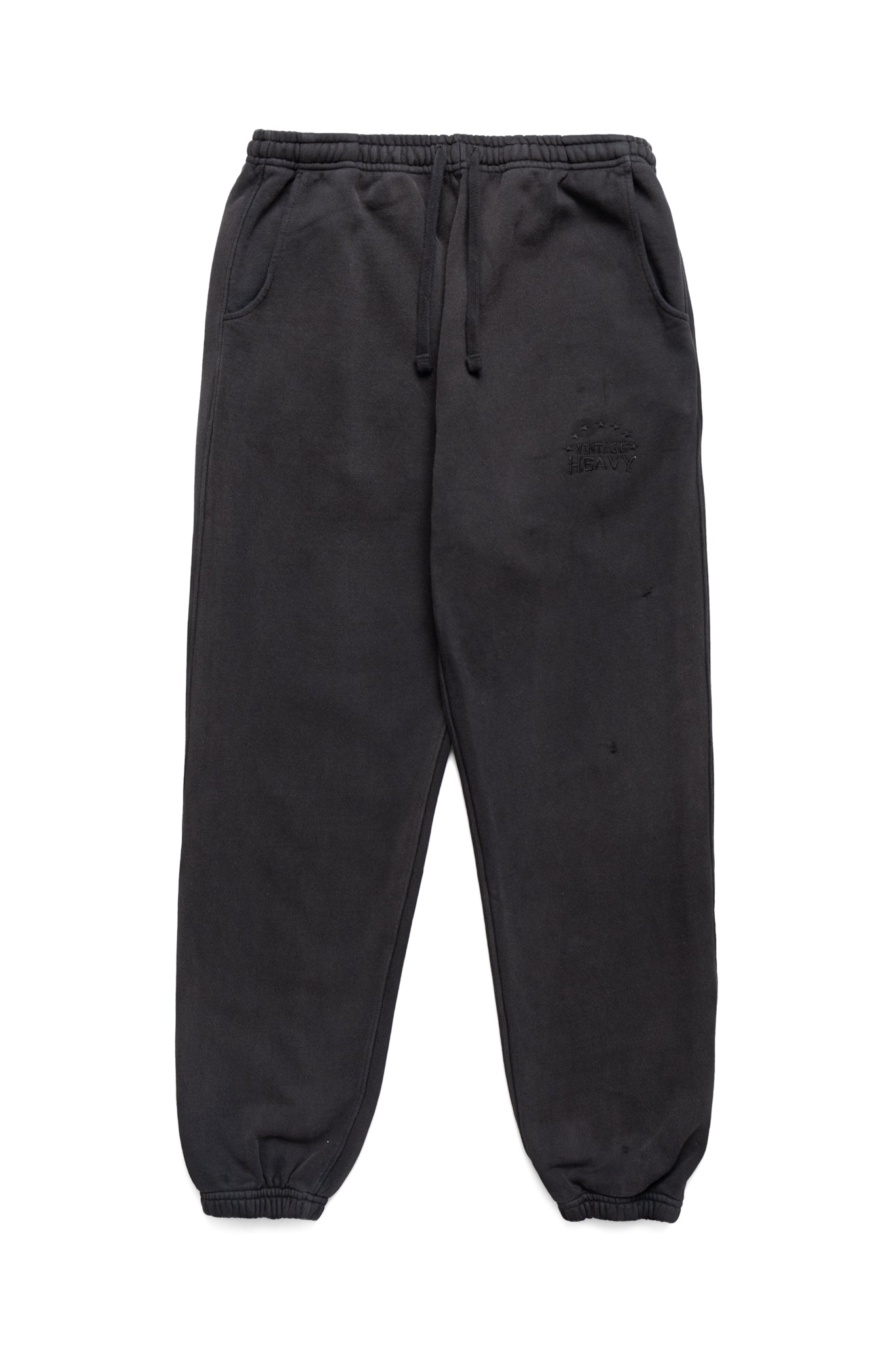 (Final Sale)Black Traditional Fleece Pants