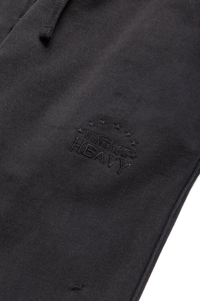 (Final Sale)Black Traditional Fleece Pants